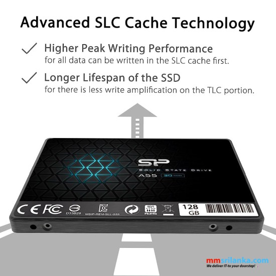 Silicon Power Solid State Drive (SSD) 128GB (3Y)